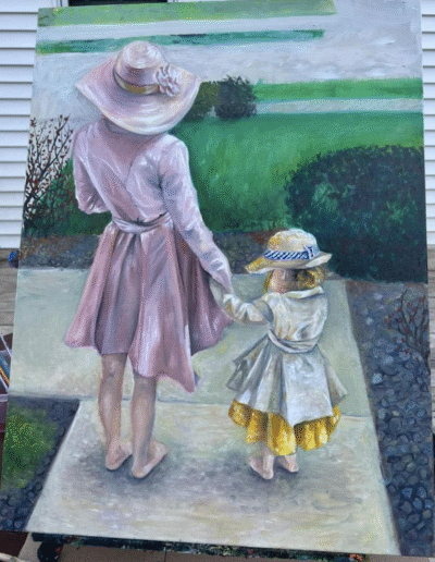 Mother & Daughter Self Portrait